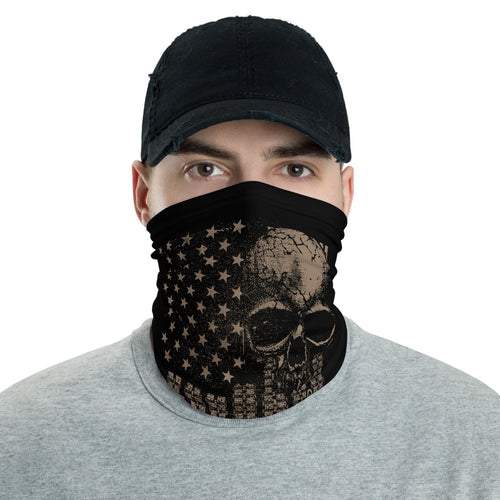 American tank skull armor Neck Gaiter